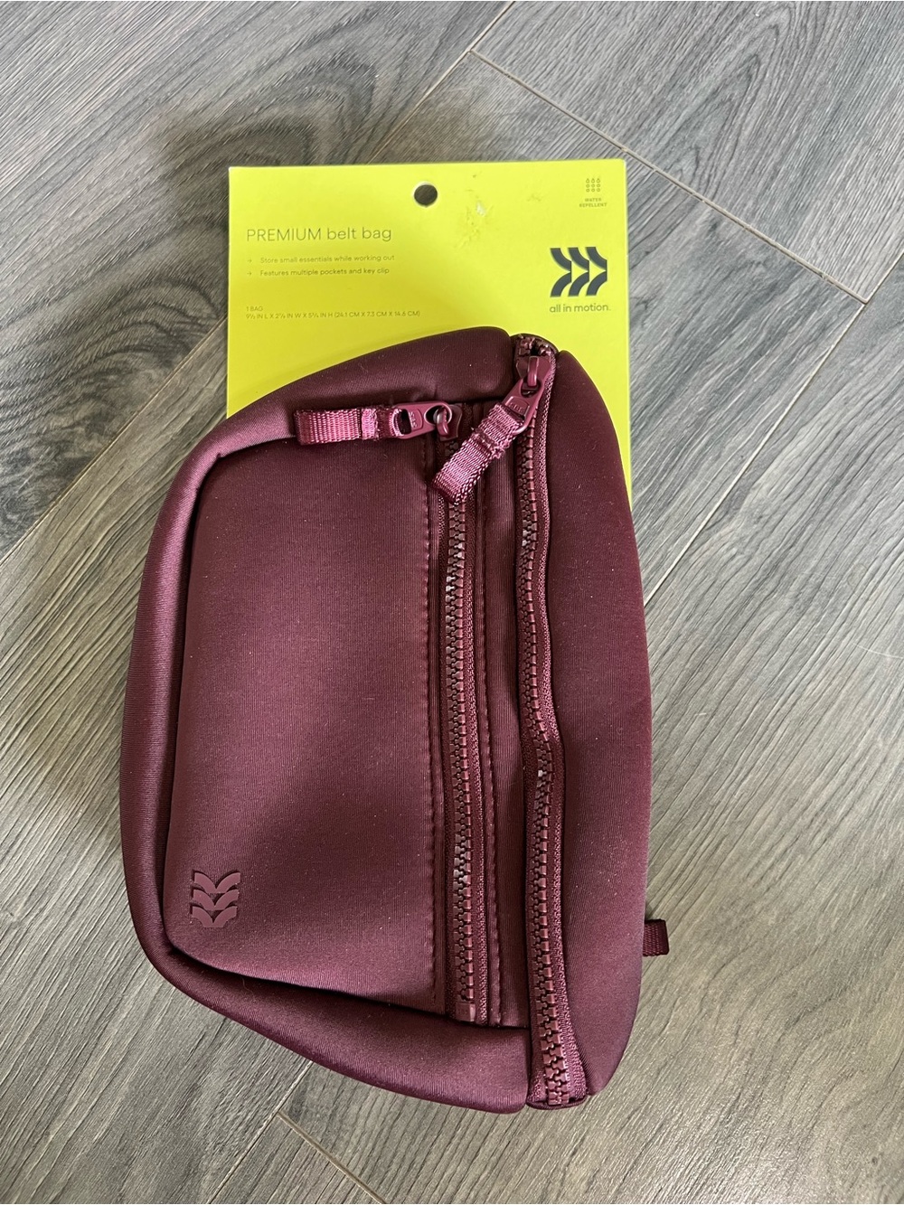 all in motion Belt Bag - Burgundy